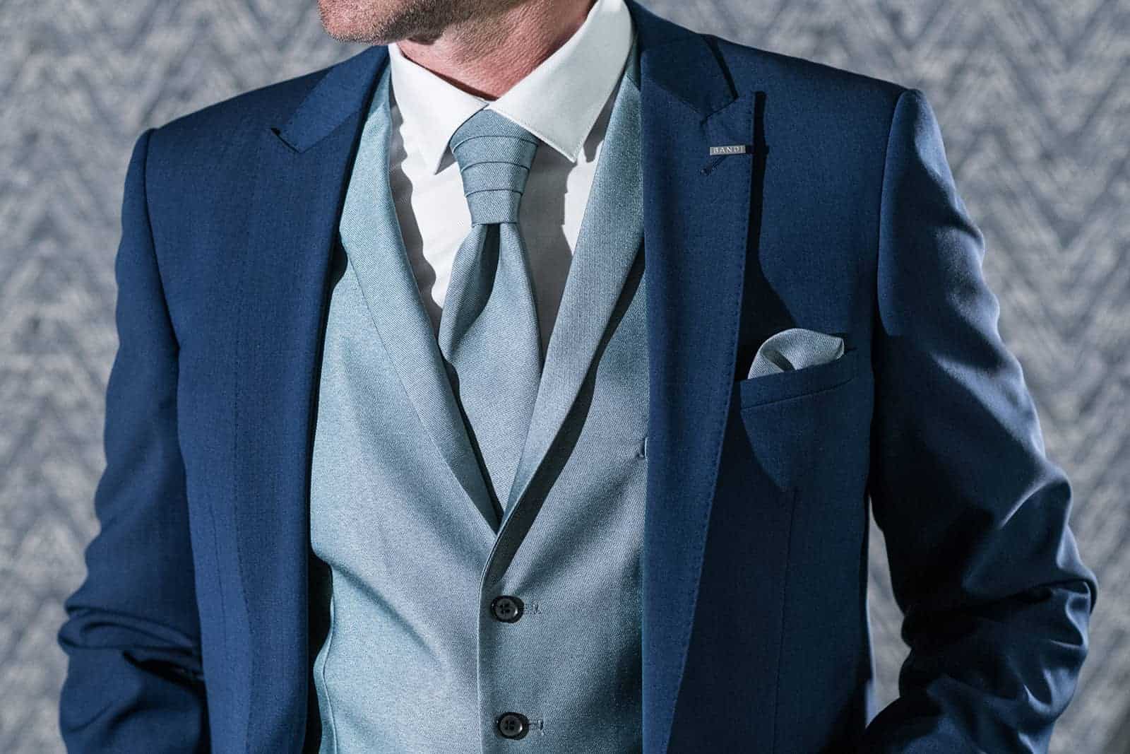 Pánská vesta BANDI, model GALDI Petrol – náhledová fotografie