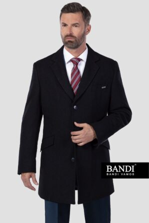 Pánský kabát Ternio - pohled zepředu