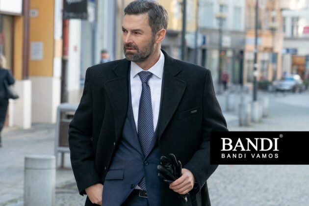 Pánský kabát Ternio vynosíte do práce i do společnosti