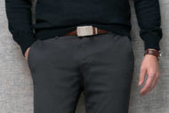 Bavlněné kalhoty Petrano Grigio