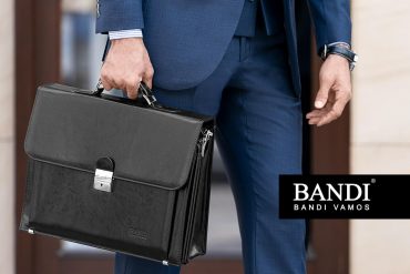 Pánská kožená aktovka BORGO Nero dokonale doplní váš outfit