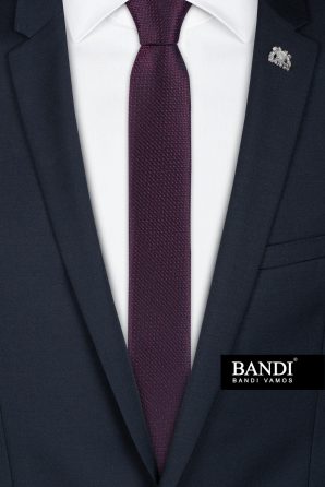 Pánská fialová kravata SIERO