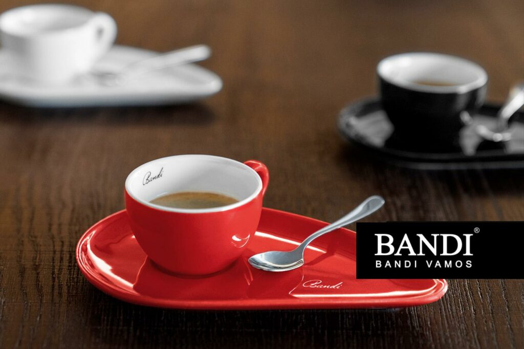 Kávový porcelánový set BANDI, espresso