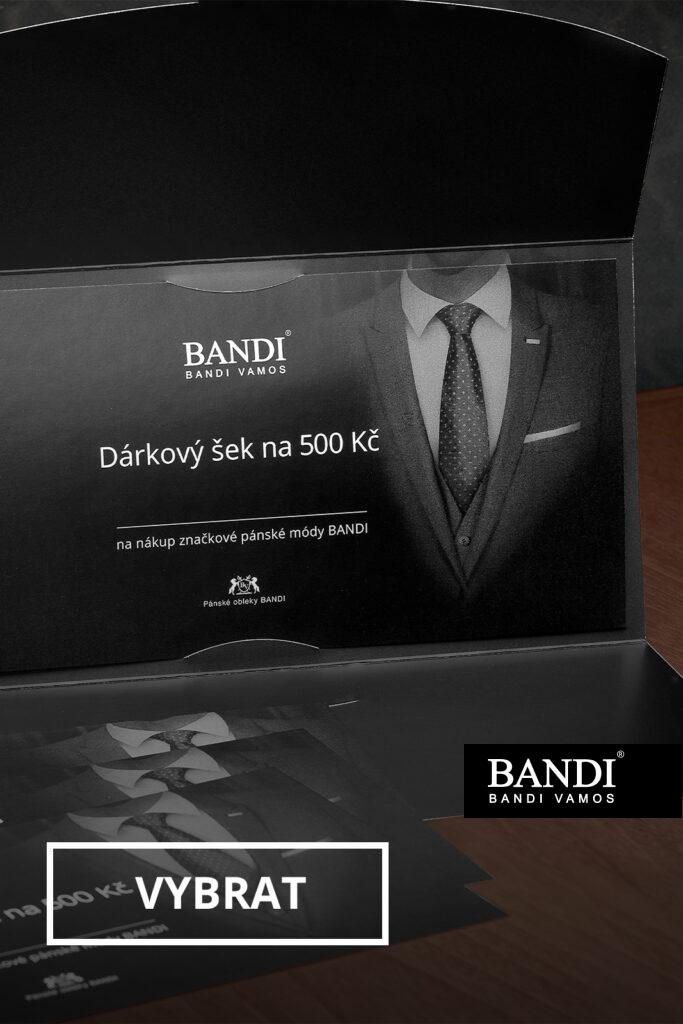 Dárkové šeky BANDI