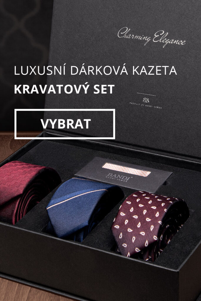 Dárková kazeta s kravatovým setem BANDI