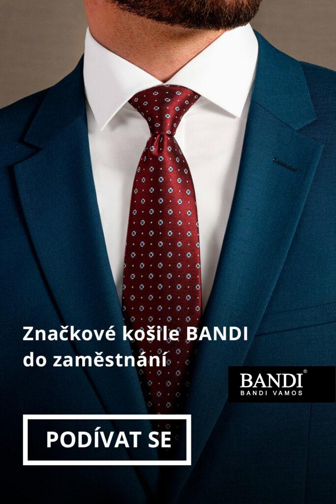 Značkové košile BANDI do zaměstnání