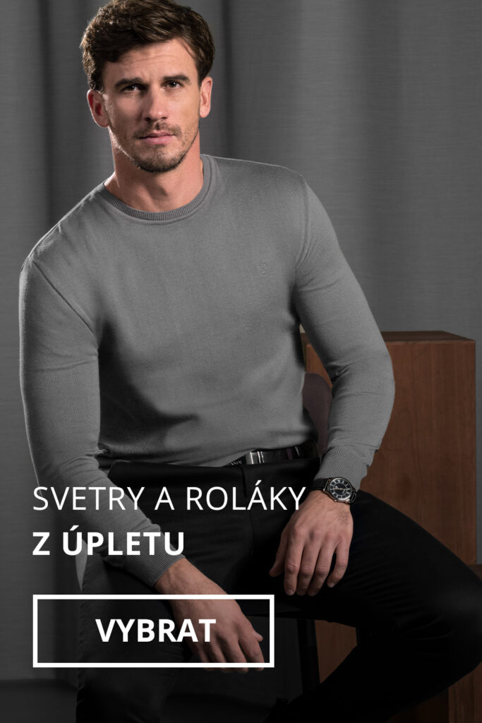 Pánský svetr BANDI, model GRECCIO Grigio
