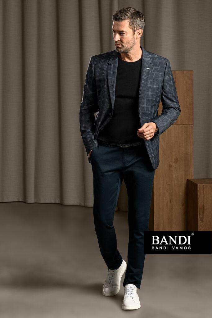 Pánské volnočasové sako BANDI, model Satorio, Antracit