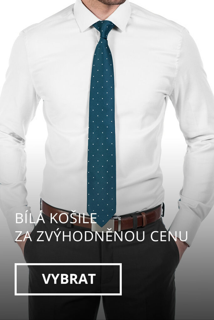 Bílá košile BANDI za zvýhodněnou cenu