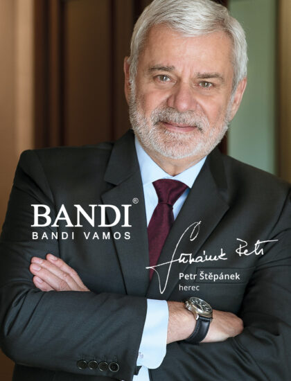 Herec Petr Štěpánek, tvář značky BANDI