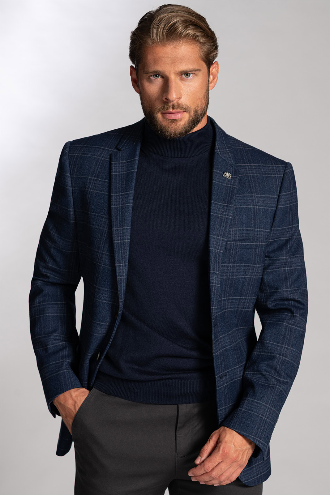 Pánské volnočasové sako BANDI Bernico Marin