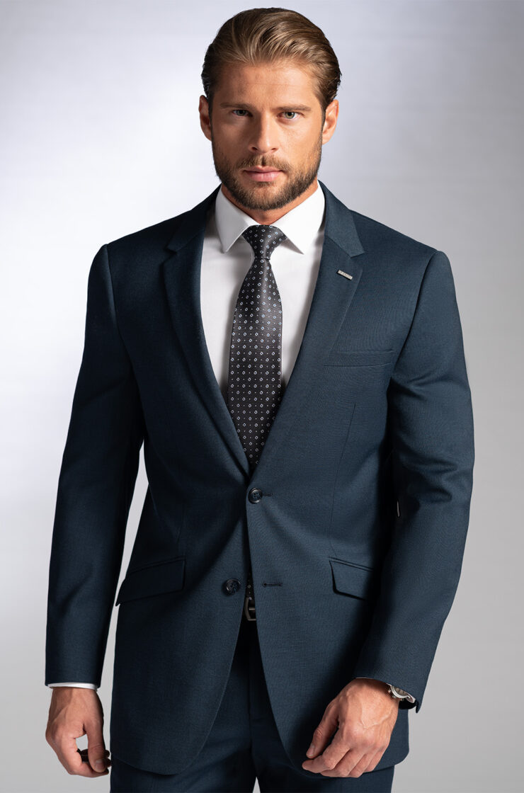 Pánský oblek BANDI Hilberti Marin, Tailored Fit