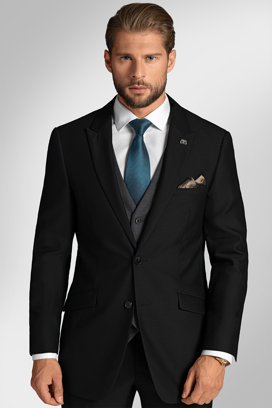Pánský oblek BANDI Agnello v dokonalé kombinaci na denní nebo večerní slavnostní událost