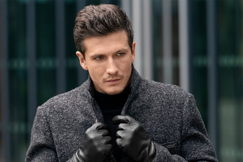 Pánský kabát BANDI Lucasso Antracit, Slim