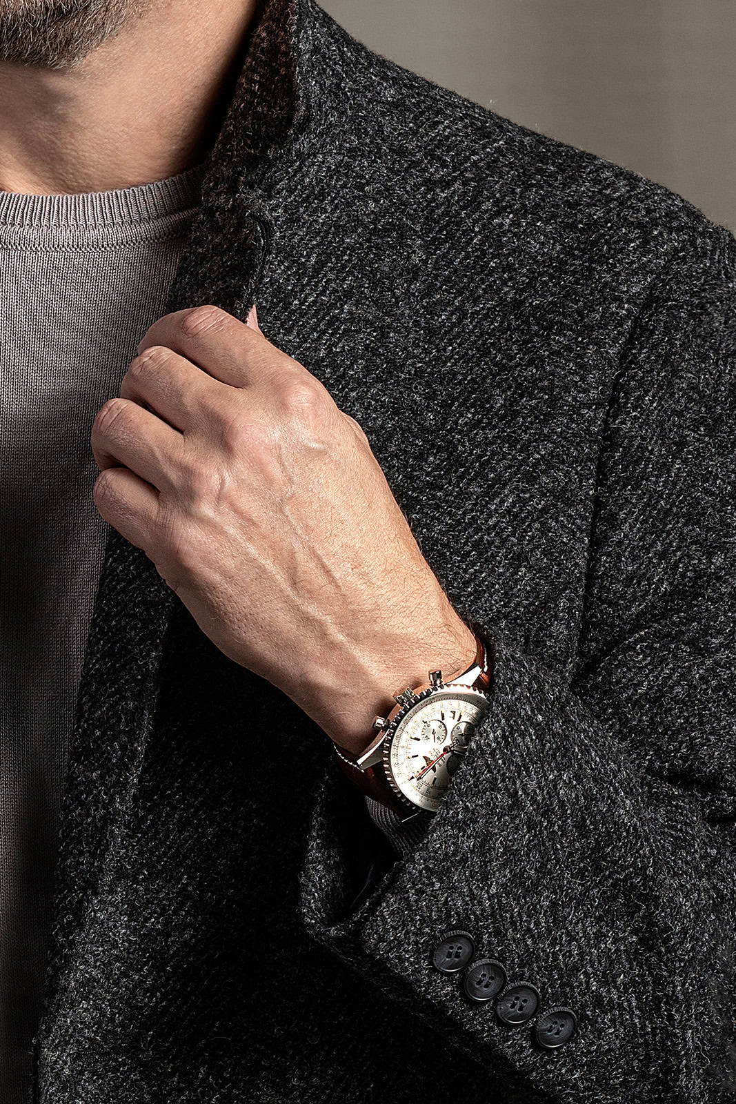 Pánský kabát BANDI Lucasso Antracit