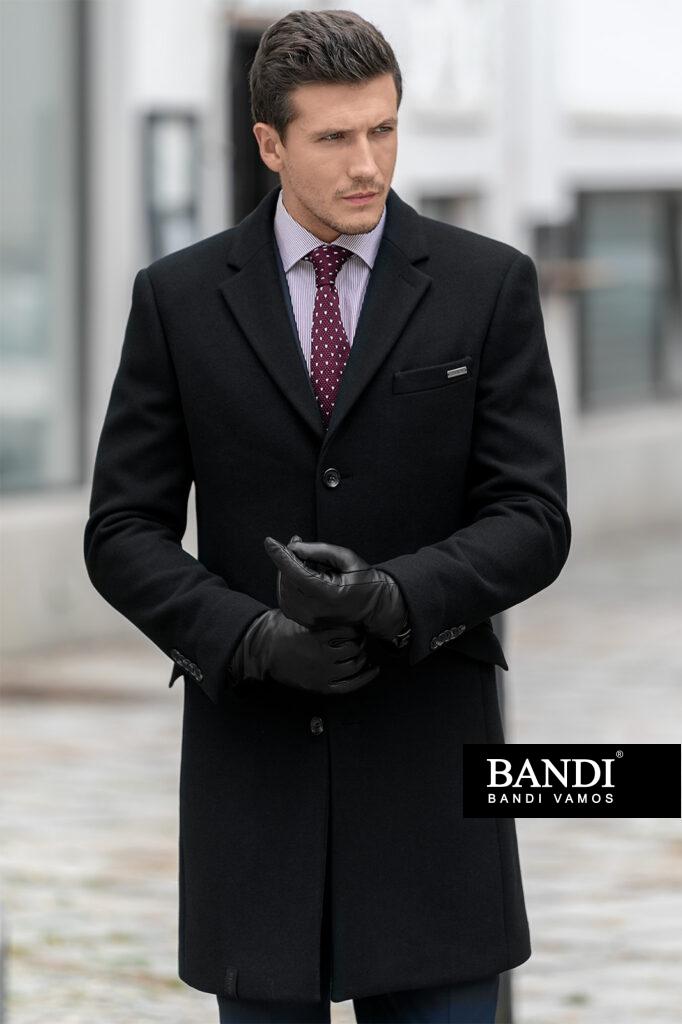 Pánský zimní kabát BANDI Gidelio Nero