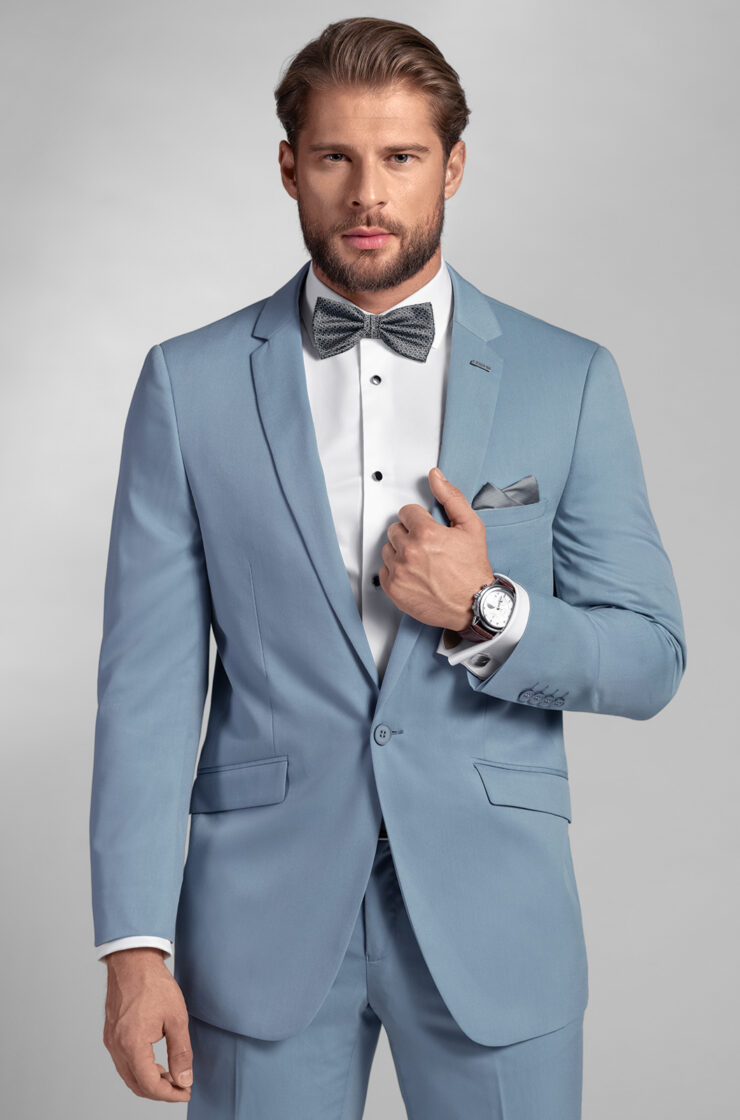 Pánský oblek BANDI Estatio Azzur, Tailored Fit