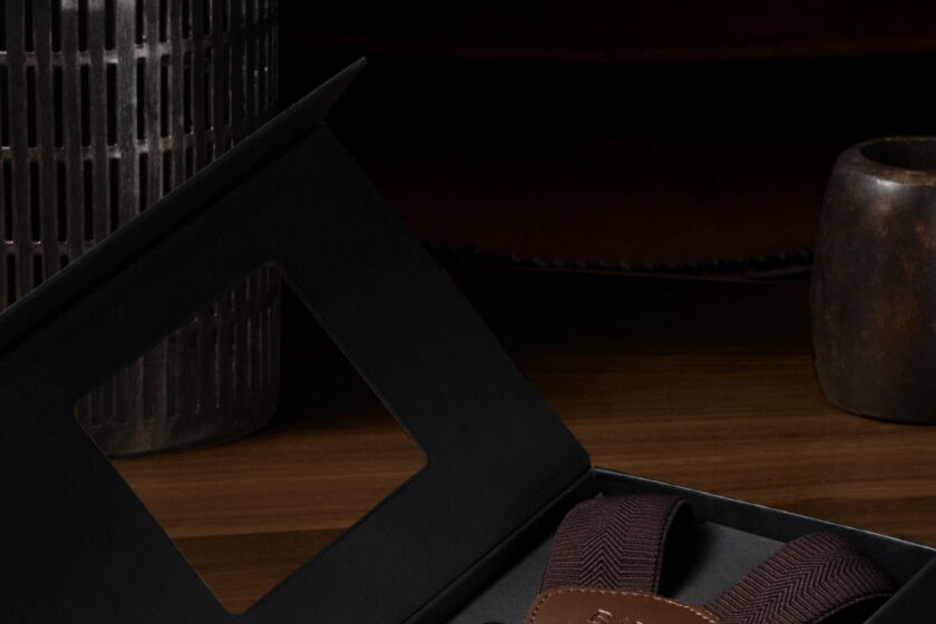 Pánské šle BANDI Bruno maron