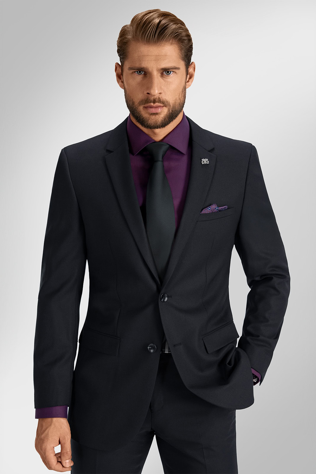 pánská košile se vzorem