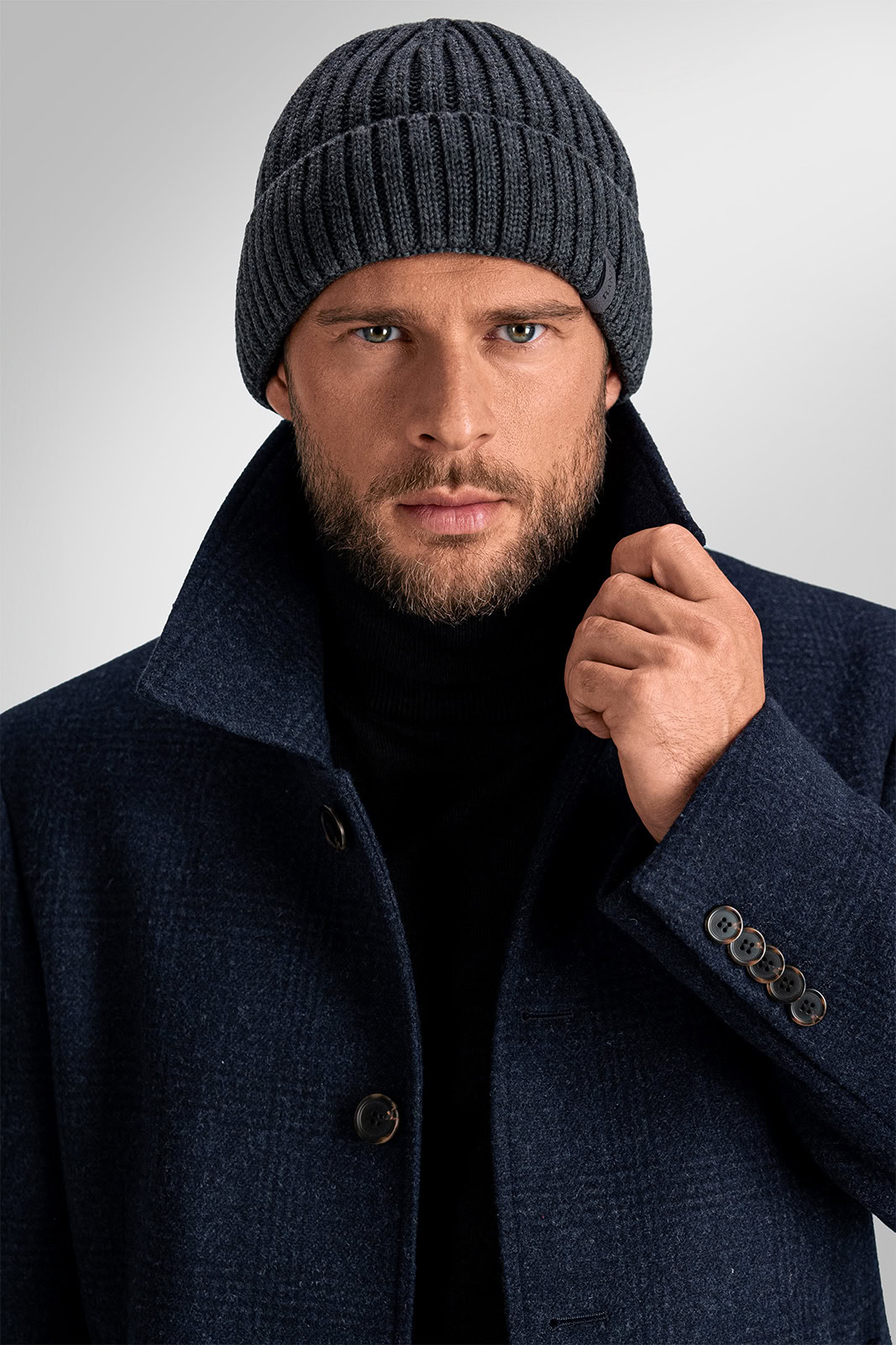 Pánská čepice BANDI Vilenzo Antracit