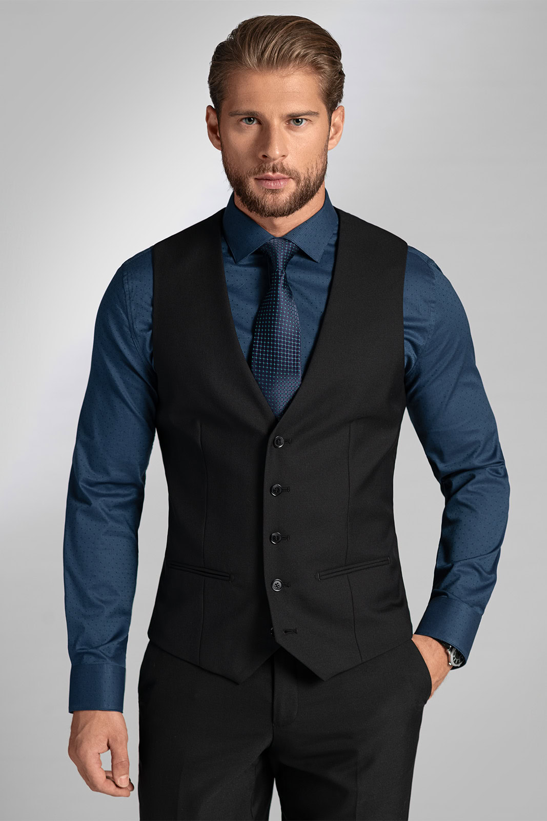 pánská společenská vesta